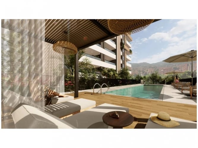 Apartamento de 2 alcobas en venta en El Portal, Envigado, 86 m² · foto 3 de 12