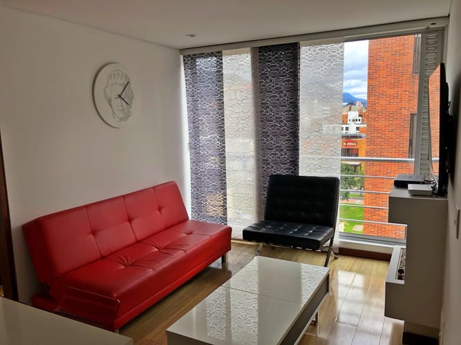 Apartamento de 1 alcoba en venta en Santa Barbara, Bogotá, 41 m² · foto 4 de 10