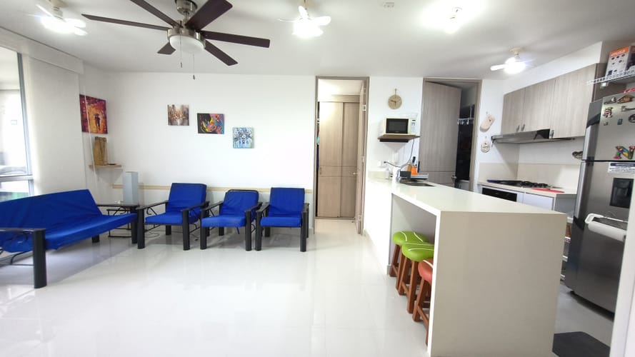 Apartamento de 3 alcobas en arriendo en Ricaurte, Ricaurte, 72 m² · foto 2 de 14