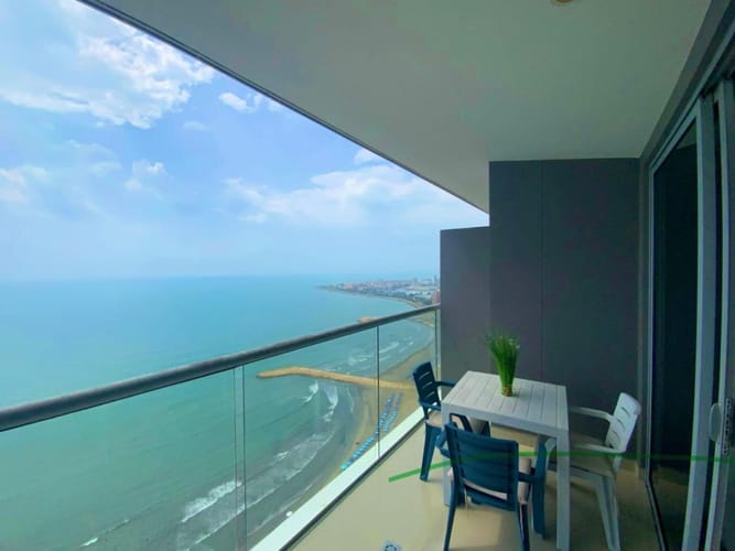 Apartamento de 1 alcoba en venta en Bocagrande, Cartagena, 66 m² · foto 3 de 18