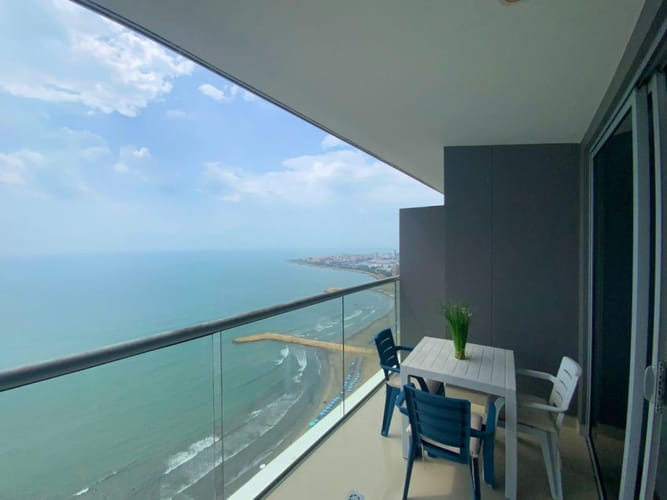 Apartamento de 1 alcoba en venta en Bocagrande, Cartagena, 66 m² · foto 5 de 18