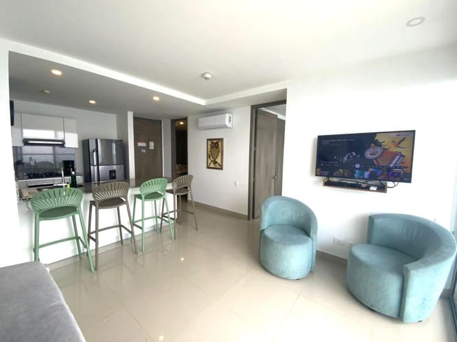 Apartamento de 1 alcoba en venta en Bocagrande, Cartagena, 66 m² · foto 9 de 18
