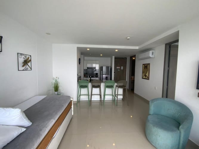 Apartamento de 1 alcoba en venta en Bocagrande, Cartagena, 66 m² · foto 12 de 18