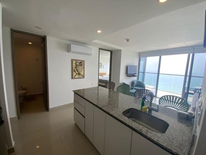 Apartamento de 1 alcoba en venta en Bocagrande, Cartagena, 66 m² · foto 13 de 18
