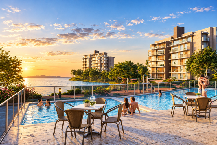 Apartamento de 3 alcobas en venta en Serena Del Mar, Cartagena, 116 m² · foto 2 de 3
