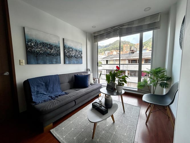 Apartamento de 2 alcobas en venta en Chapinero, Bogotá, 59 m² · foto 4 de 23