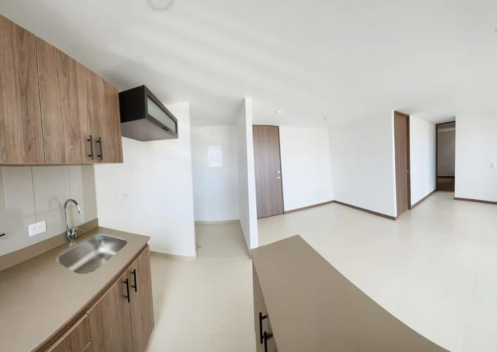Apartamento de 2 alcobas en venta en Rionegro, 60 m² · foto 3 de 14