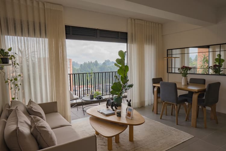Apartamento de 3 alcobas en venta en El Porvenir, Rionegro, 75 m² · foto 2 de 14