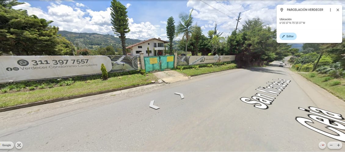 Lote en venta en Cabeceras De Llanogrande, Rionegro, 296 m² · foto 7 de 8