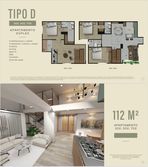Apartamento de 3 alcobas en venta en Laureles, Medellín, 97 m² · foto 6 de 7