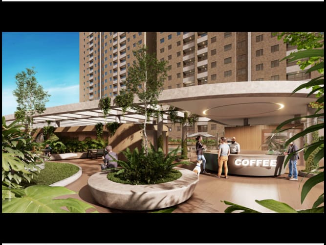 Apartamento de 2 alcobas en venta en Las Vegas, Medellín, 60 m² · foto 3 de 6