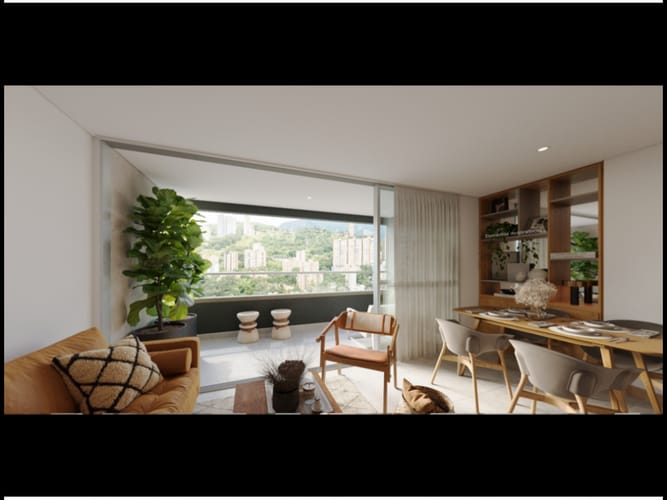 Apartamento de 3 alcobas en venta en Ciudad Del Río, Medellín, 105 m² · foto 3 de 24