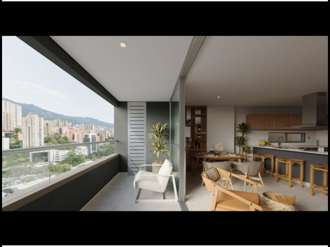Apartamento de 3 alcobas en venta en Ciudad Del Río, Medellín, 105 m² · foto 4 de 24