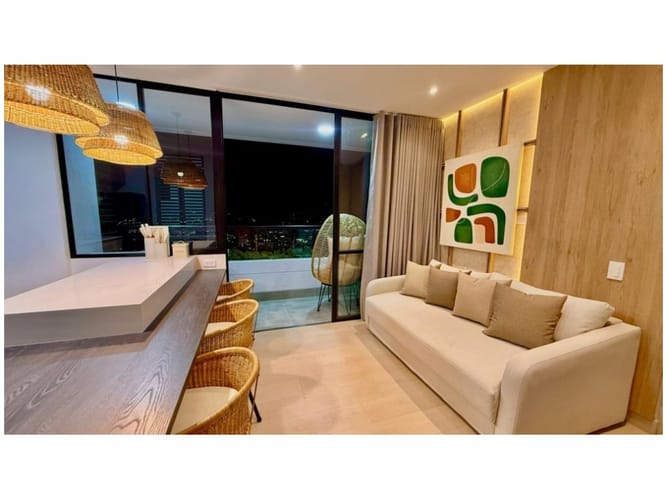Apartamento de 1 alcoba en venta en Santa Maria De Los Angeles, Medellín, 50 m² · foto 2 de 24