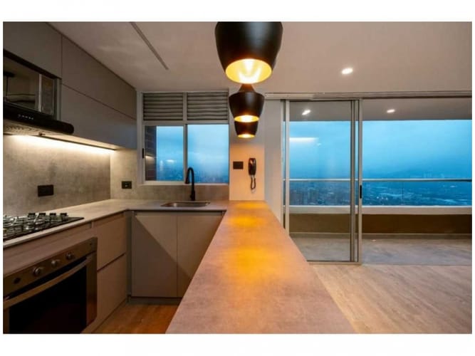 Apartamento de 2 alcobas en venta en Las Vegas, Medellín, 77 m² · foto 3 de 10