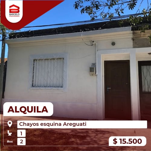 Alquiler Casa 2 dormitorios en barrio Jardines del Hipódromo $15500 · Foto 1