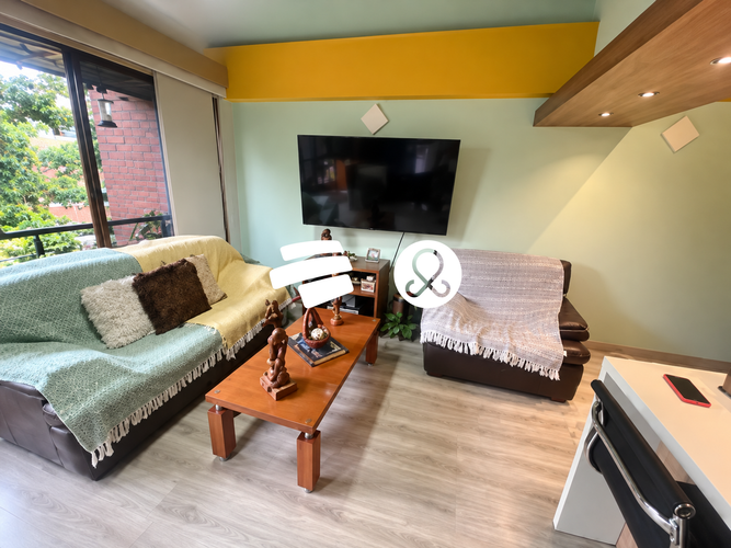 Apartamento de 3 alcobas en venta en Otraparte, Envigado, 82 m² · foto 3 de 7