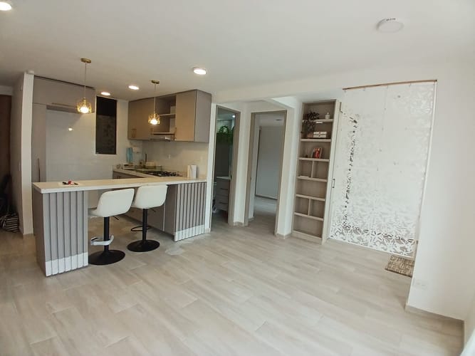 Apartamento de 2 alcobas en arriendo en Chuntame, Cajicá, 56 m² · foto 8 de 10