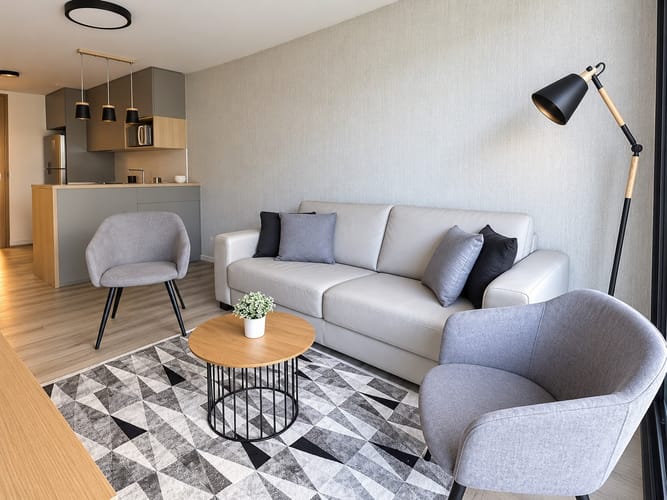 MORE BUCEO – APARTAMENTO EN ALQUILER CON MUEBLES DE 1 DORMITORIO CON GARAJE · Foto 2