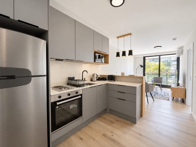 MORE BUCEO – APARTAMENTO EN ALQUILER CON MUEBLES DE 1 DORMITORIO CON GARAJE · Foto 5