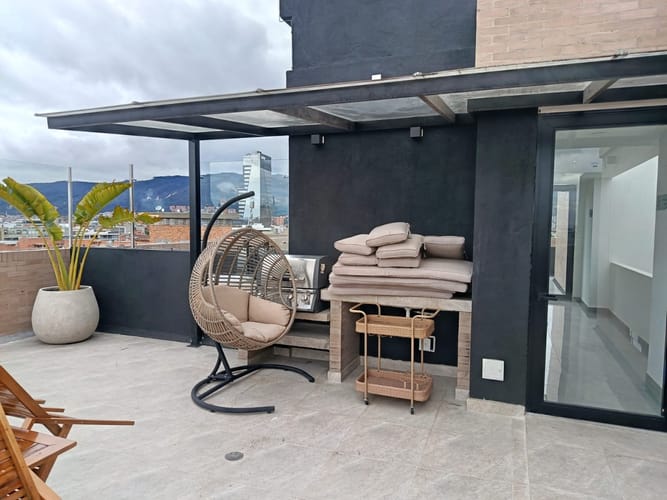 Apartamento de 1 alcoba en arriendo en Chico Norte, Bogotá, 35 m² · foto 5 de 24