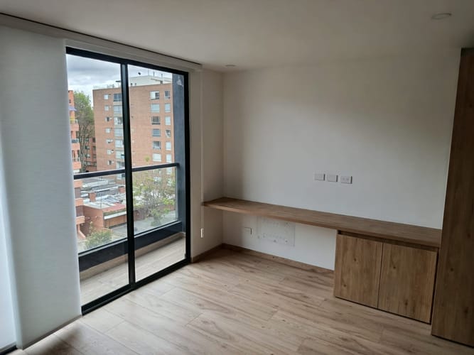 Apartamento de 1 alcoba en arriendo en Chico Norte, Bogotá, 35 m² · foto 17 de 24