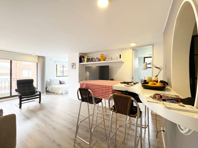 Apartamento de 1 alcoba en venta en Chapinero, Bogotá, 65 m² · foto 2 de 20