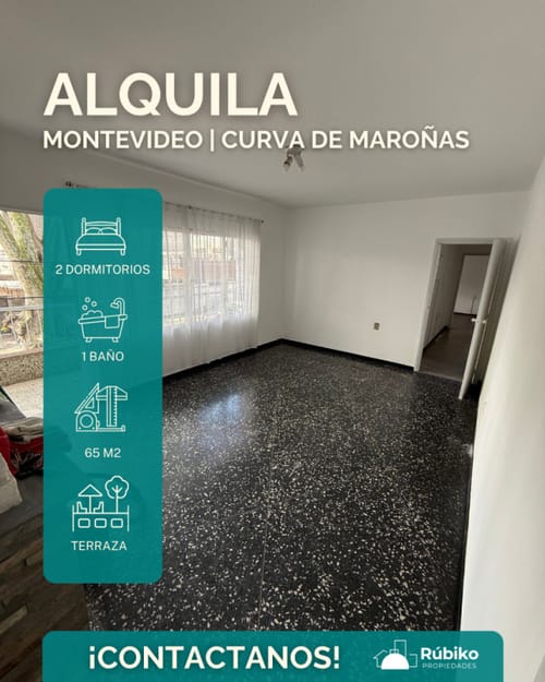 Apartamendo de Dos Dormitorios, Estufa a leña y Terraza con Parrillero. · Foto 1