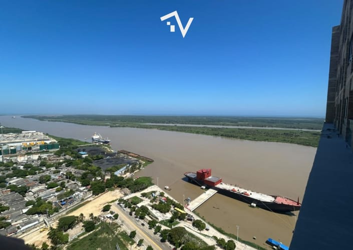 Apartamento de 1 alcoba en arriendo en El Oasis, Barranquilla, 35 m² · foto 2 de 13