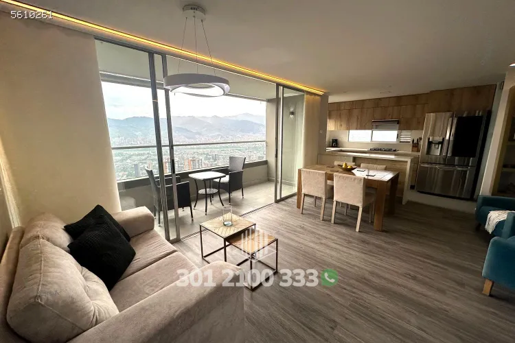 Apartamento de 3 alcobas en arriendo en Las Palmas, Medellín, 86 m² · foto 4 de 24
