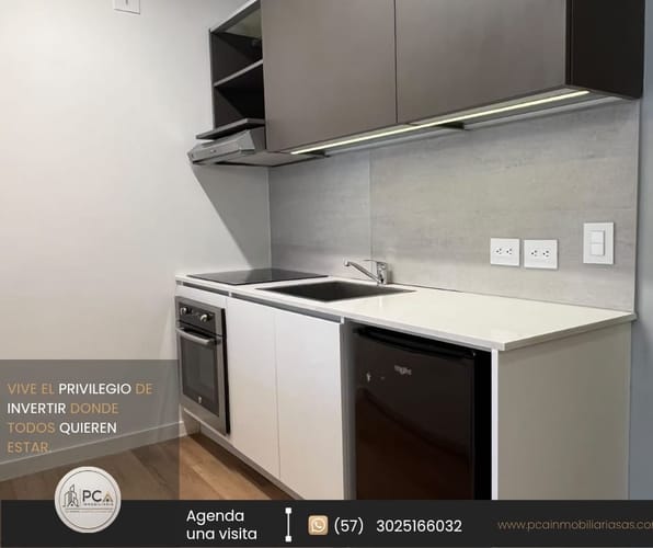 Apartaestudio en arriendo en Chico, Bogotá, 40 m² · foto 6 de 15