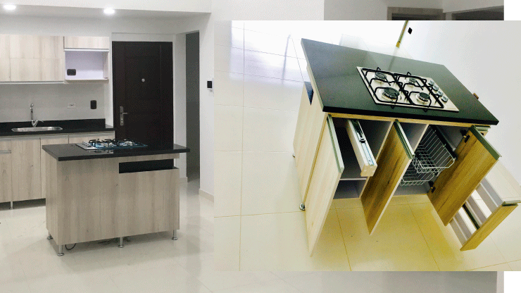 Apartamento de 2 alcobas en arriendo en Bavaria, Bogotá, 60 m² · foto 4 de 12