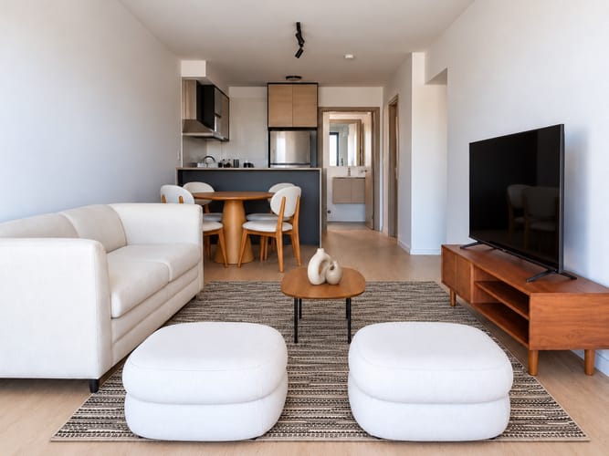 PUNTA CARRETAS – ALQUILER APARTAMENTO - 1 DORMITORIO FINAMENTE AMUEBLADO · Foto 2