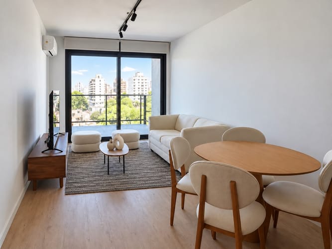 PUNTA CARRETAS – ALQUILER APARTAMENTO - 1 DORMITORIO FINAMENTE AMUEBLADO · Foto 4