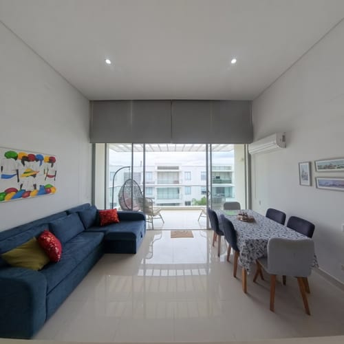 Apartamento de 2 alcobas en arriendo en Serena Del Mar, Cartagena, 88 m² · foto 2 de 24