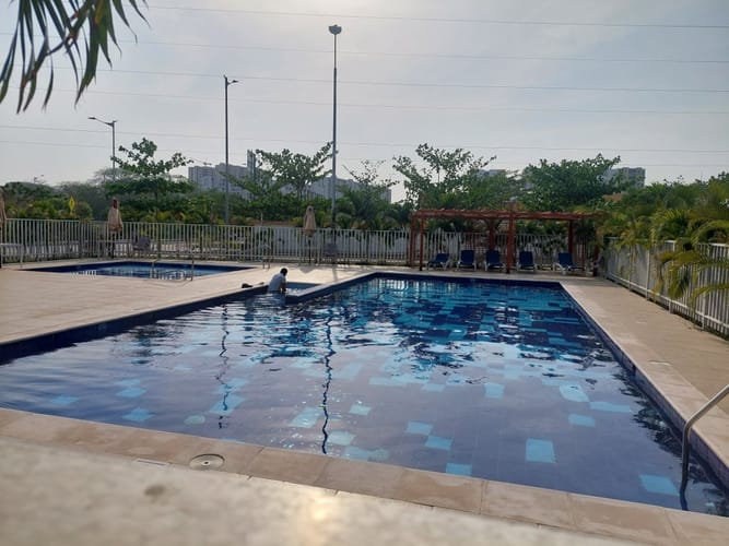 Apartamento de 2 alcobas en arriendo en Ternera, Cartagena, 58 m² · foto 10 de 12