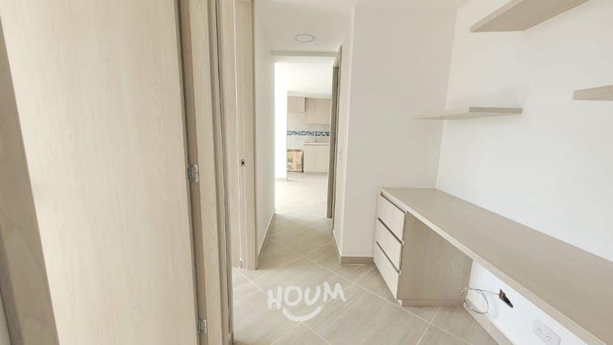 Apartamento de 3 alcobas en venta en Bucaros, Bello, 55 m² · foto 8 de 14