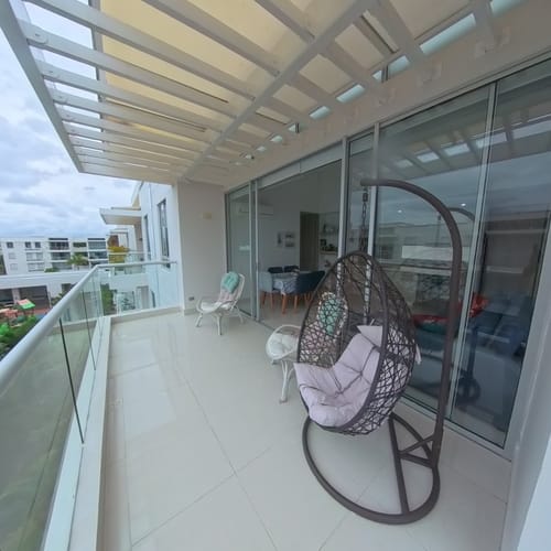Apartamento de 2 alcobas en arriendo en Serena Del Mar, Cartagena, 88 m² · foto 9 de 24
