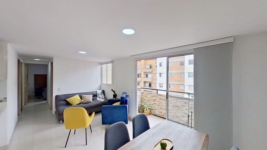 Apartamento de 3 alcobas en venta en Asentamiento La Orquidea, Bello, 57 m² · foto 2 de 20