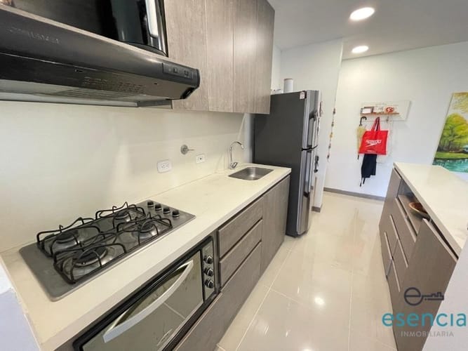 Apartamento de 2 alcobas en arriendo en El Chingui, Envigado, 65 m² · foto 4 de 10