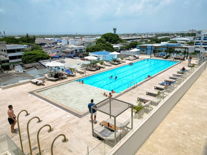 Apartaestudio en arriendo en Crespo, Cartagena, 45 m² · foto 14 de 20