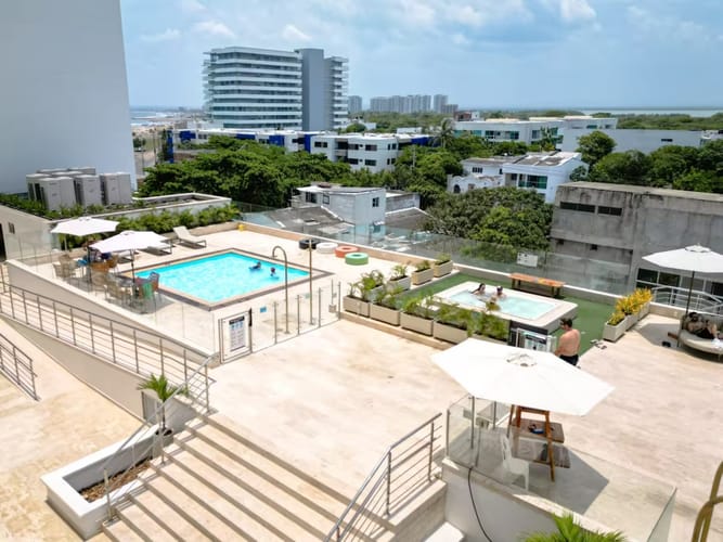 Apartaestudio en arriendo en Crespo, Cartagena, 45 m² · foto 15 de 20