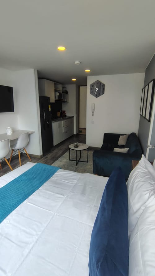 Apartaestudio en arriendo en Las Aguas, Bogotá, 20 m² · foto 2 de 14