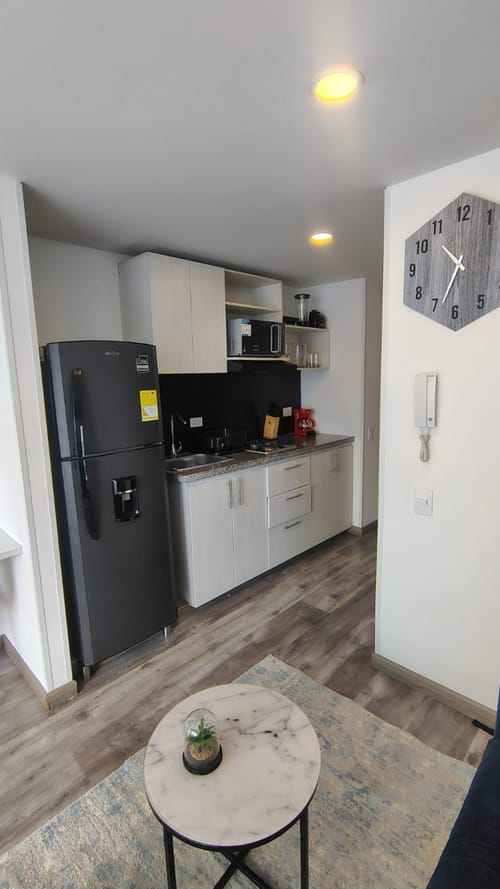 Apartaestudio en arriendo en Las Aguas, Bogotá, 20 m² · foto 9 de 14