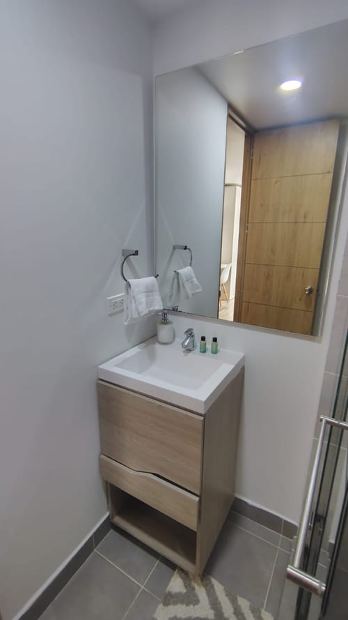 Apartaestudio en arriendo en Las Aguas, Bogotá, 20 m² · foto 11 de 14