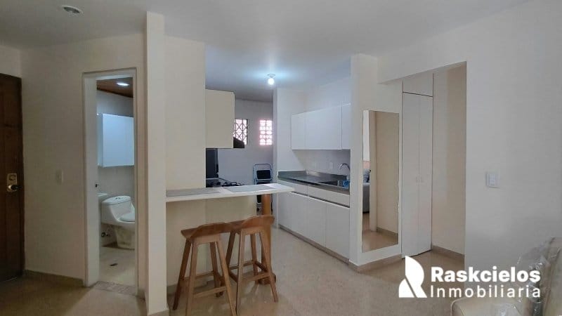 Apartaestudio en arriendo en Laureles Nogal, Medellín, 51 m² · foto 11 de 16