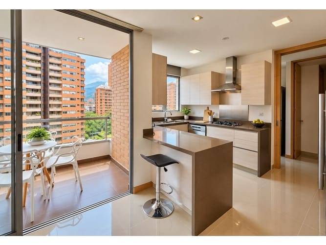 Apartamento de 3 alcobas en arriendo en La Florida, Medellín, 200 m² · foto 5 de 24