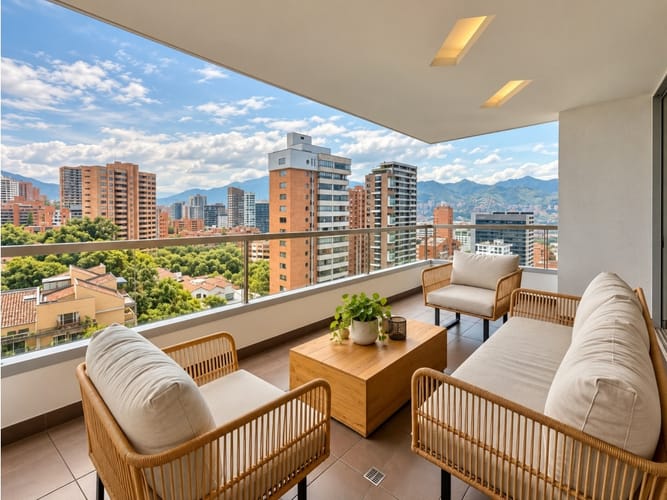 Apartamento de 3 alcobas en arriendo en La Florida, Medellín, 200 m² · foto 17 de 24