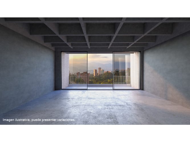Apartamento de 1 alcoba en venta en La Aguacatala, Medellín, 67 m² · foto 7 de 11