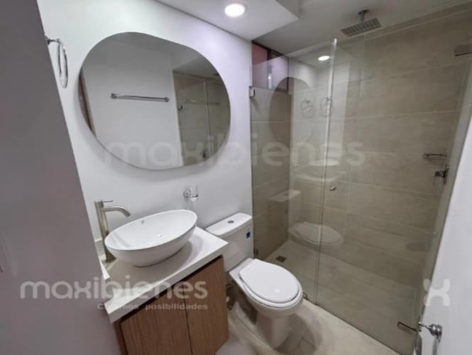 Apartamento de 3 alcobas en arriendo en El Porvenir, Rionegro, 56 m² · foto 8 de 9